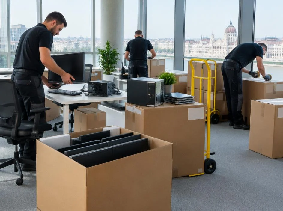 Céges költöztetés Budapesten